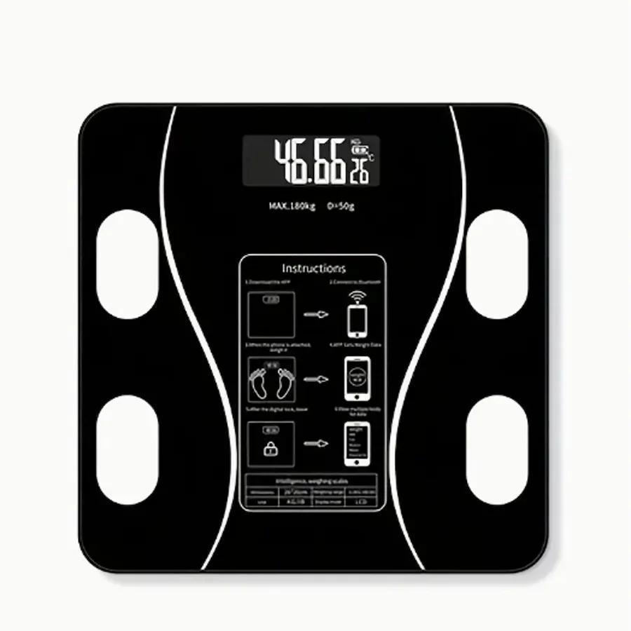 Точные интеллектуальные весы для профессионального измерения веса Fat Smart Bluetooth, многофункциональные электронные весы для людей