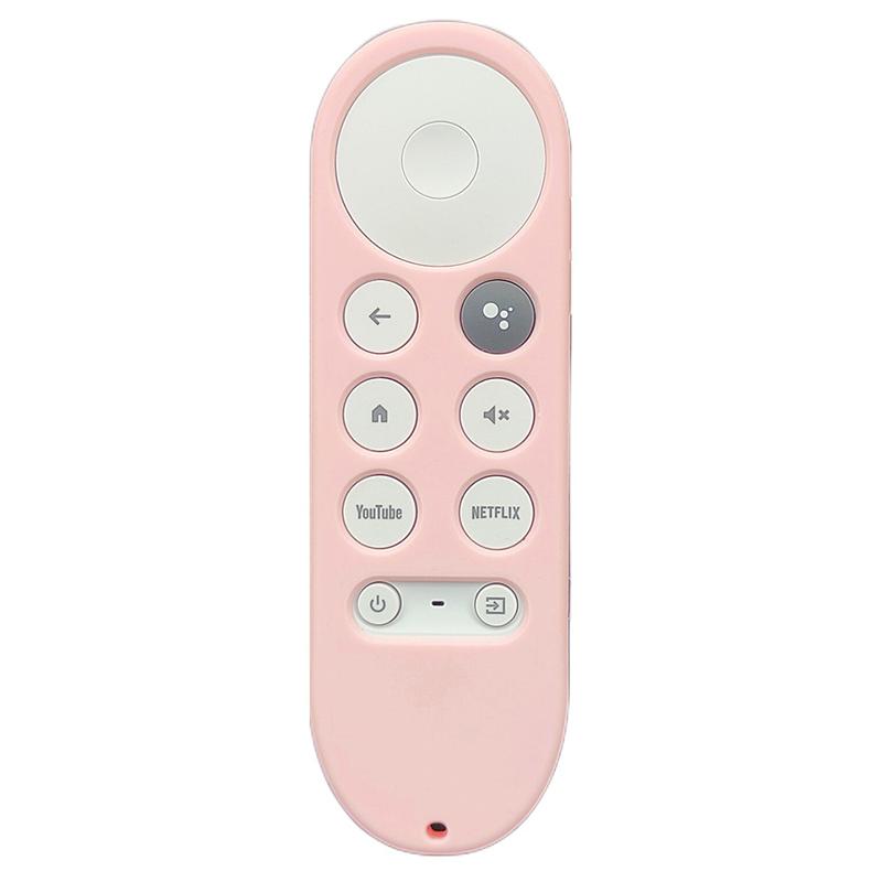 Soft Silicone Case For 2020 Google Chromecast 4k Snow Remote Protective Cover Shell Non-slip For Chromecast Smart TV Remote