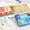 Best-Selling Children's Quiet Book: Fun Educational Puzzle for Logical Thinking, Tear and Paste, Reusable Learning Toy