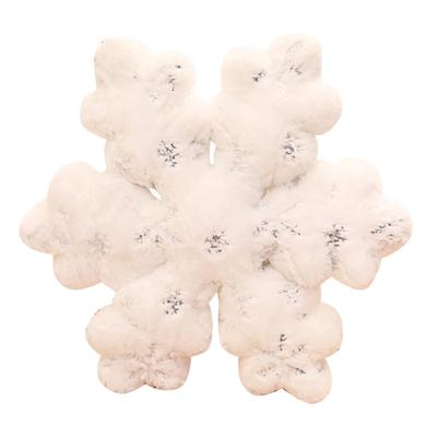 Christmas Throw Pillows, Holiday Gifts, Snowflake Cushions, Christmas Decorations, Living Room Bay Window Sofa Cushions