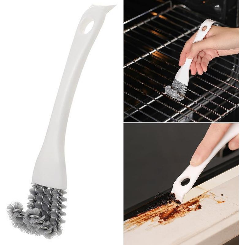 1PCS Grill Grid Brush BBQ Barbecue Kitchen Stove Cleaning Gap Brush Sink Dead Corner Small Brush