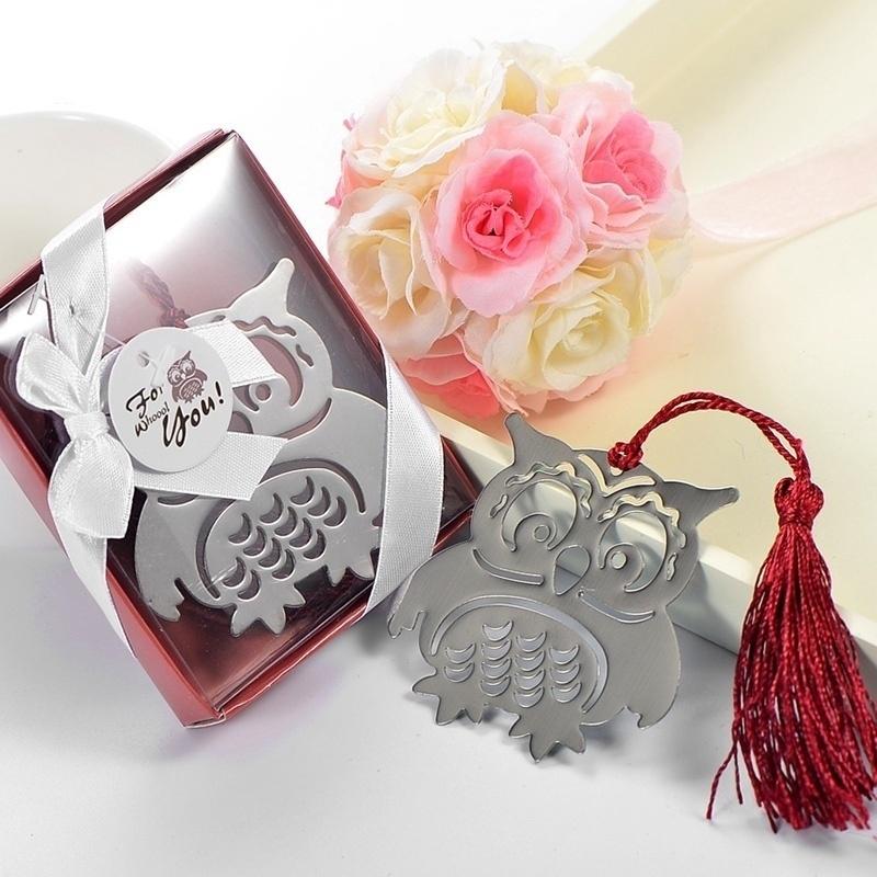 Xiaomi 2026 Cute Owl Bird Metal Bookmark Tassel Pendant Book Markers Stationery Gift For Students Kids