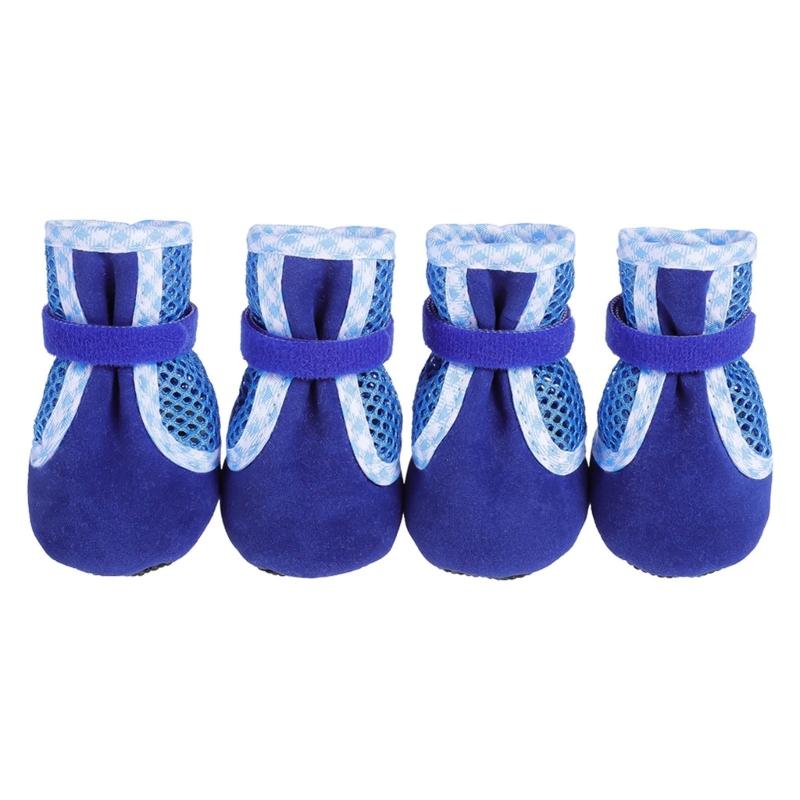 Pet Comfortable Shoes Set Permeable Dog Boot Comfortable Dog Booties Ensuring Safety and Comfort