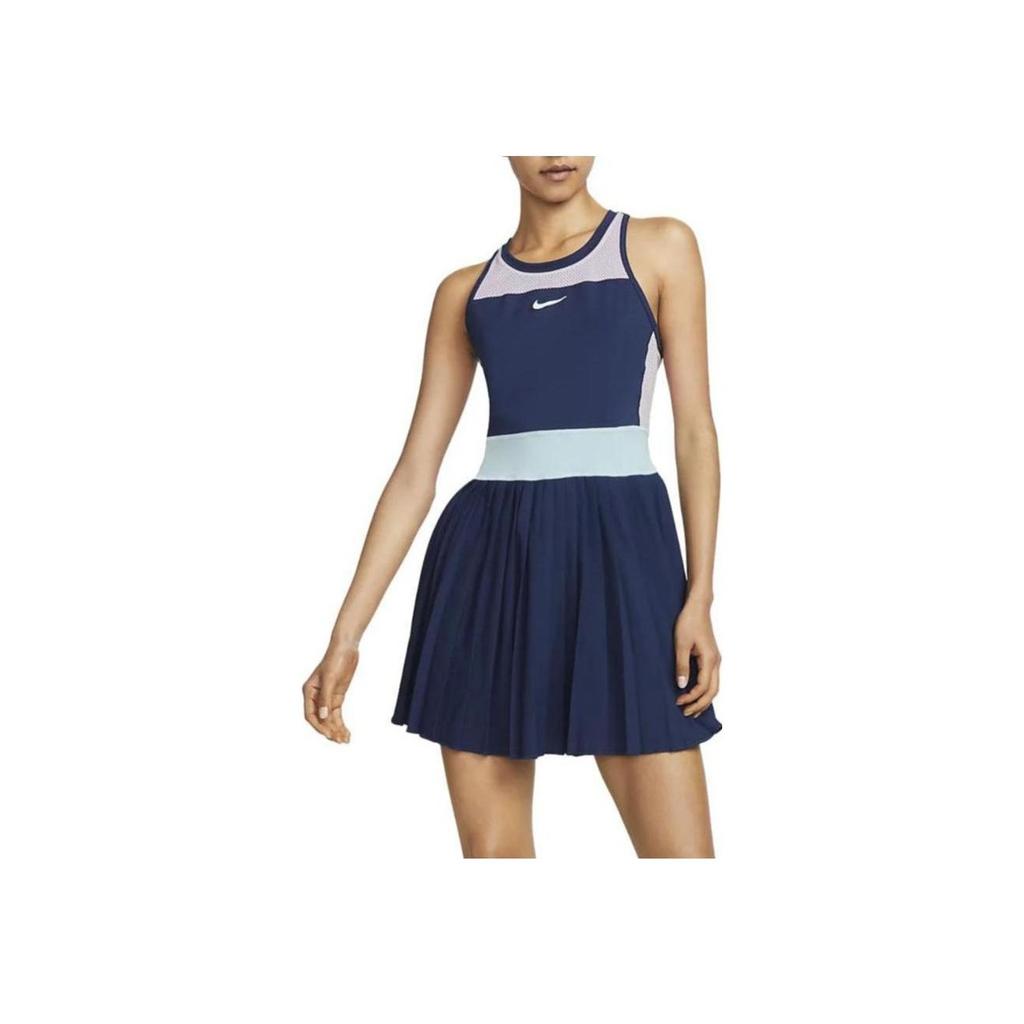 Nike Dri-FIT Slam Tennis Comfortable Breathable A-Line Casual Skirt Women skirts Blue DV0360-410