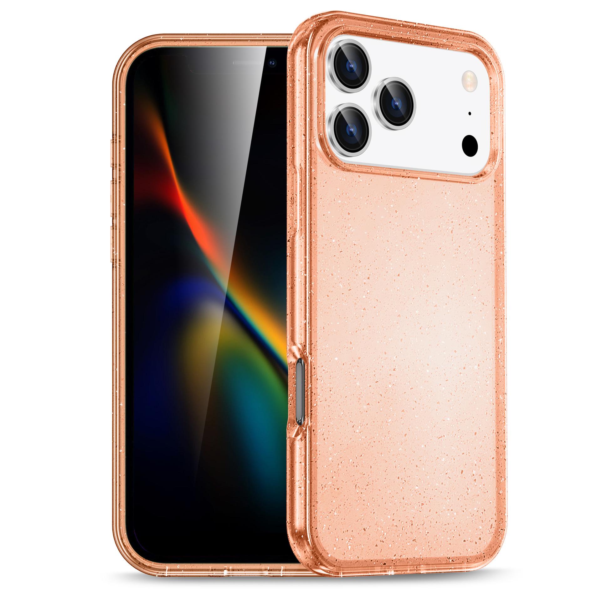 

Glitter Powder for IPhone17 Thickened and Semi-transparent for IPhone16 Mobile Phone Case for Apple 15pro Anti-scratch and Hard Protection For iPhone12 Pro Max