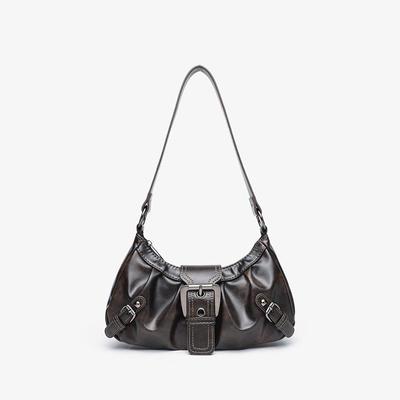 Retro-Stil gefaltete Achseltasche - Hot Girl Umhängetasche