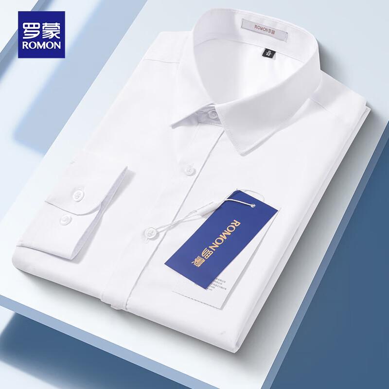 

Romon Men s Long Sleeve Business Casual Shirt 44
