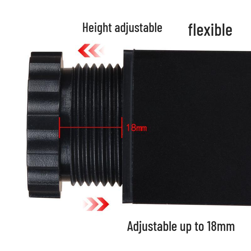 Adjustable Aluminum Alloy Cabinet Legs for Bathroom or TV Cabinets