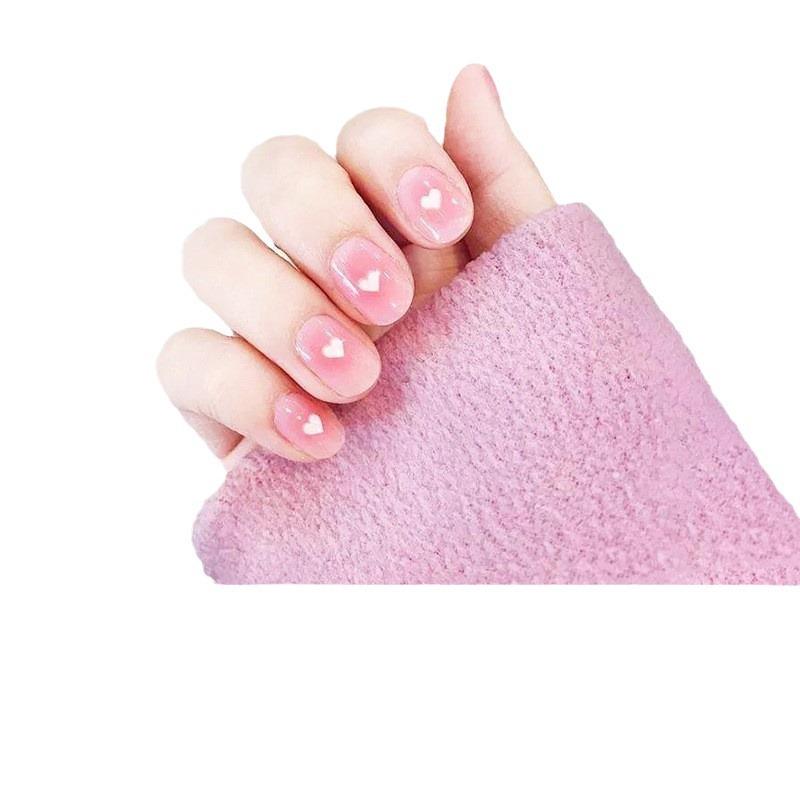 Adesivi per Unghie in Gel Senza Cottura a 20 Dita, Adesivi per Unghie Impermeabili e Freschi