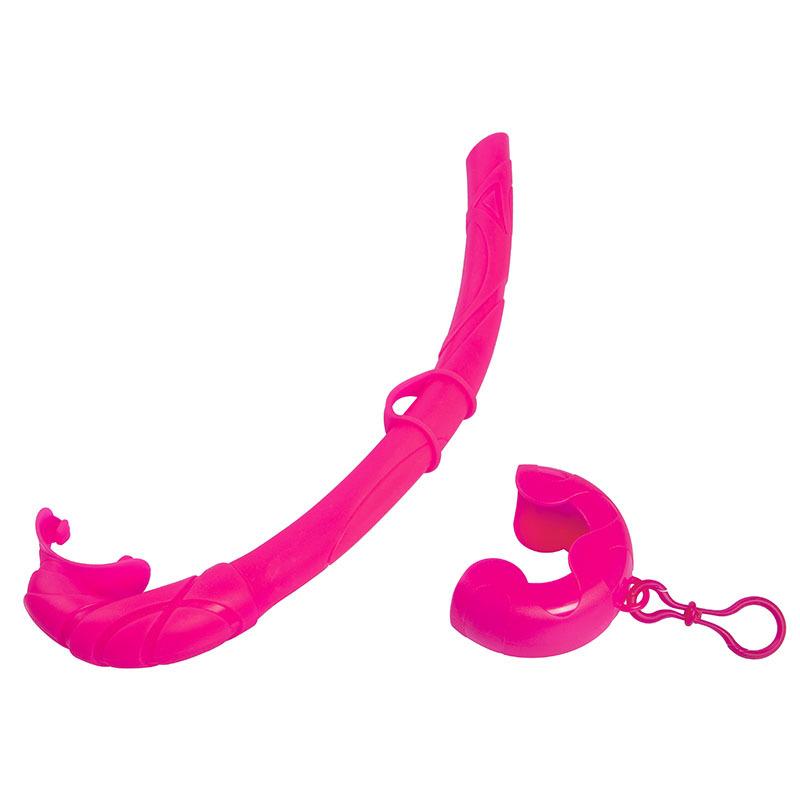 

Фридайвинг сноркелинг мокрая дыхательная трубка складной респиратор Silicone Material розы красного