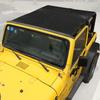 Puha Tetőborítás Autóra Kiterjesztett Bikini Tető Jeep Wrangler TJ 1997-2006-hoz Autó Napvédő UV-szűrős Szigetelés Külső Tartozékok