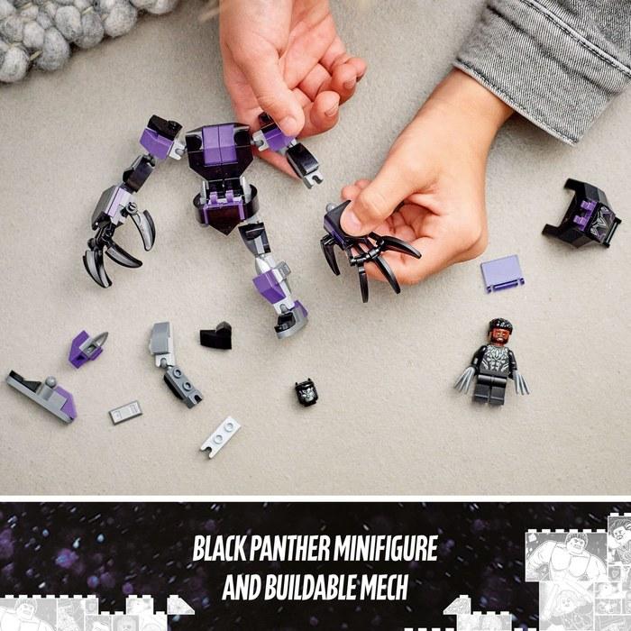 LEGO Marvel Black Panther Mech Armor 76204 (124 pieces, Multicolor, 15 centimeters)