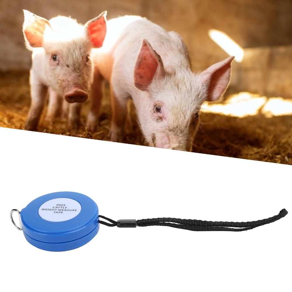 2.5m/8.20 ft Body Weight Tape Measure PVC Livestock Weight Tape Livestock Management