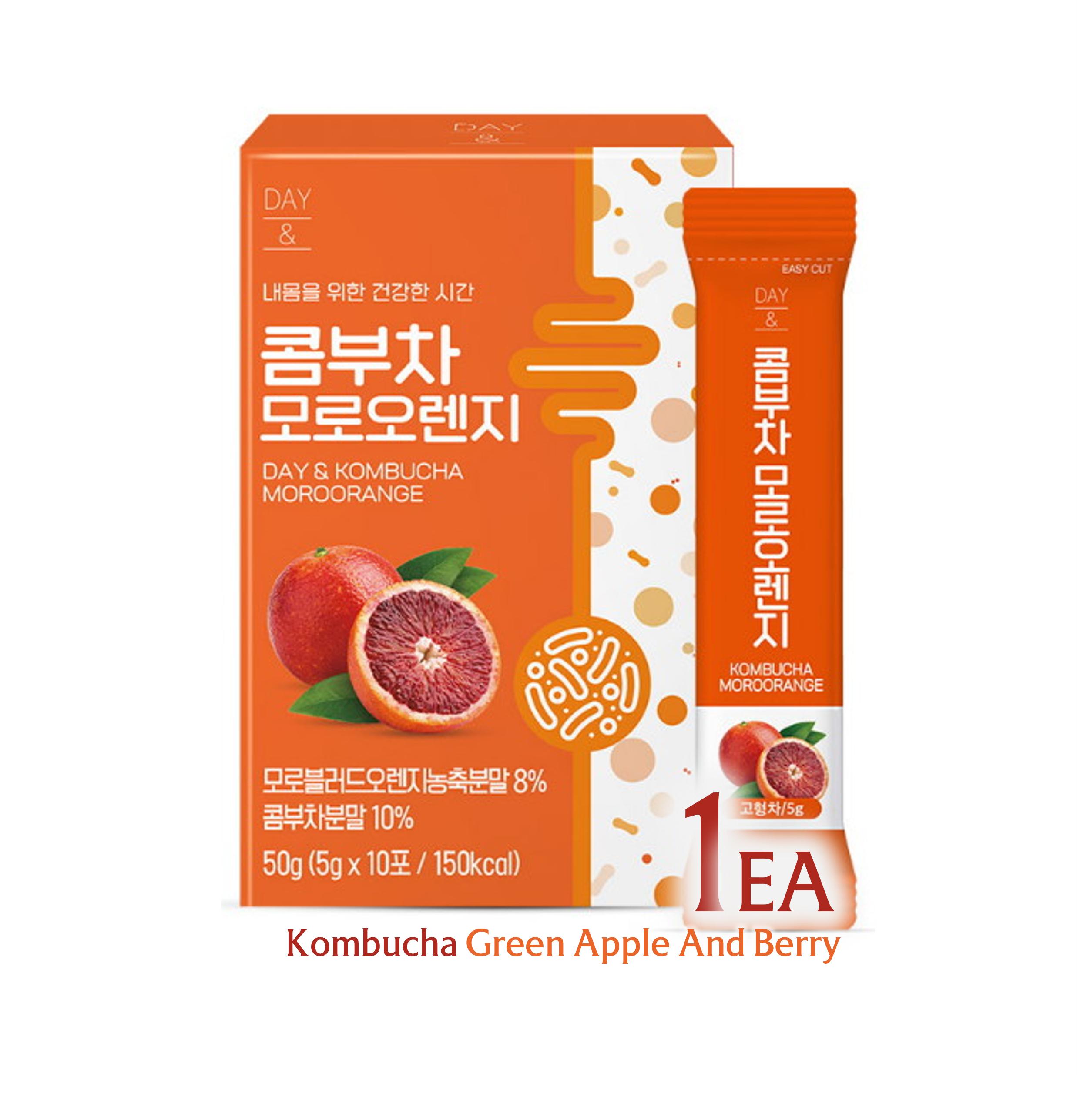 

[День &] Чай Комбуча Моро Апельсин 1 pack (10pcs)