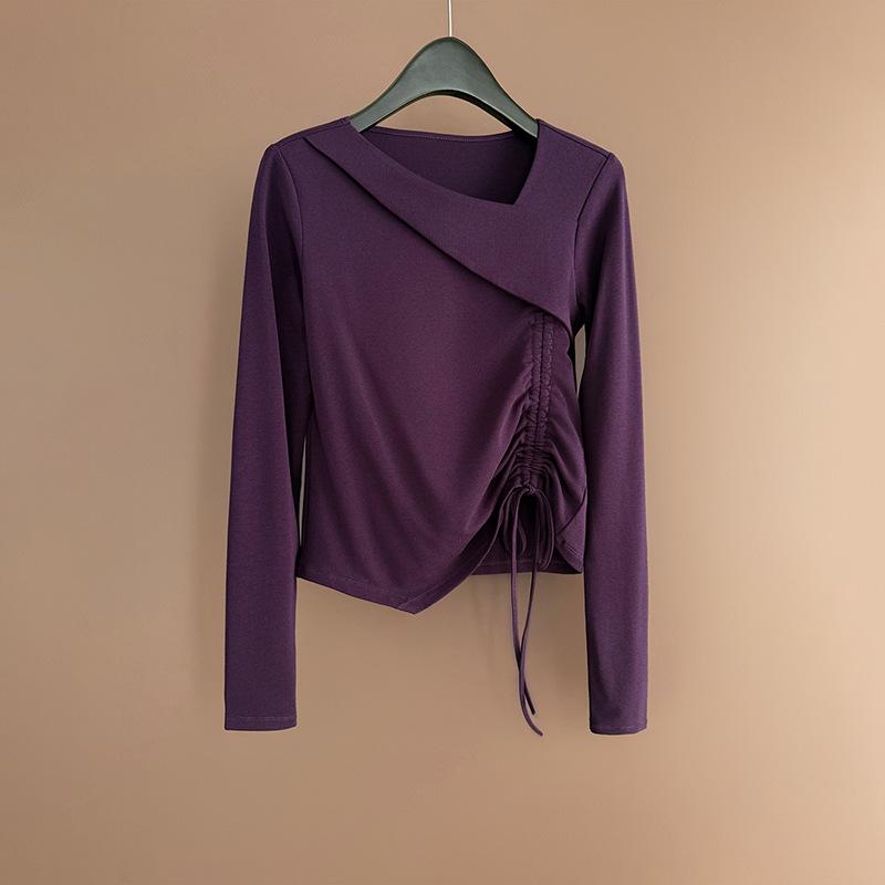 Стильные асимметричные плиссированные прямые джинсы со средней посадкой XXL