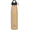 Wahei Freiz Stainless Steel Water Bottle, 530ml, Coyote Brown, Insulated, Vacuum-Stabilized, Scratch-Resistant, for Outdoor Use, Sustigia RH-1623
