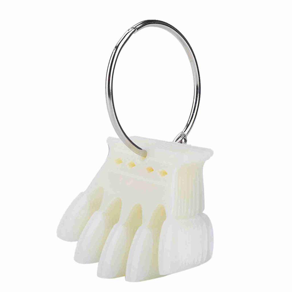 50pcs Nail Art Practice Tips Manicure Polish Gel Color Display Nail Polish Showing Tool 1#