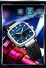 SANDA Men's Multifunctional Waterproof Stopwatch Countdown Watch
