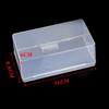 Mini Plastic Container Storage Box /organizer Jewelry Small Clear With Lid Case