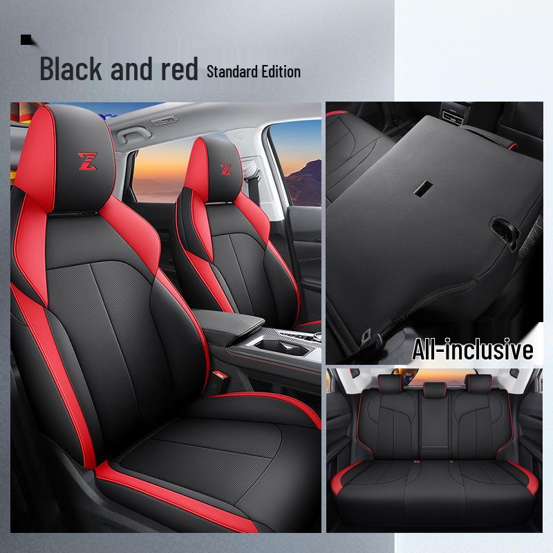 2022 Changan Oshan Z6 Full Coverage Cartoon Seat Cover & Cushion - Blue Whale Design, Four Seasons