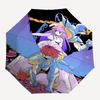 1pc Fantasy Heroes Auto-Folding Umbrella: Portable 3-Fold Design with Iron Frame, Perfect for Fans, Travelers, Everyday Use, and Festive Gifts!T007