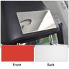 Universal Car Makeup Mirror Stainless Steel Portable Auto Sun-Shading Visor HD Interior Mirror for Car Styling
