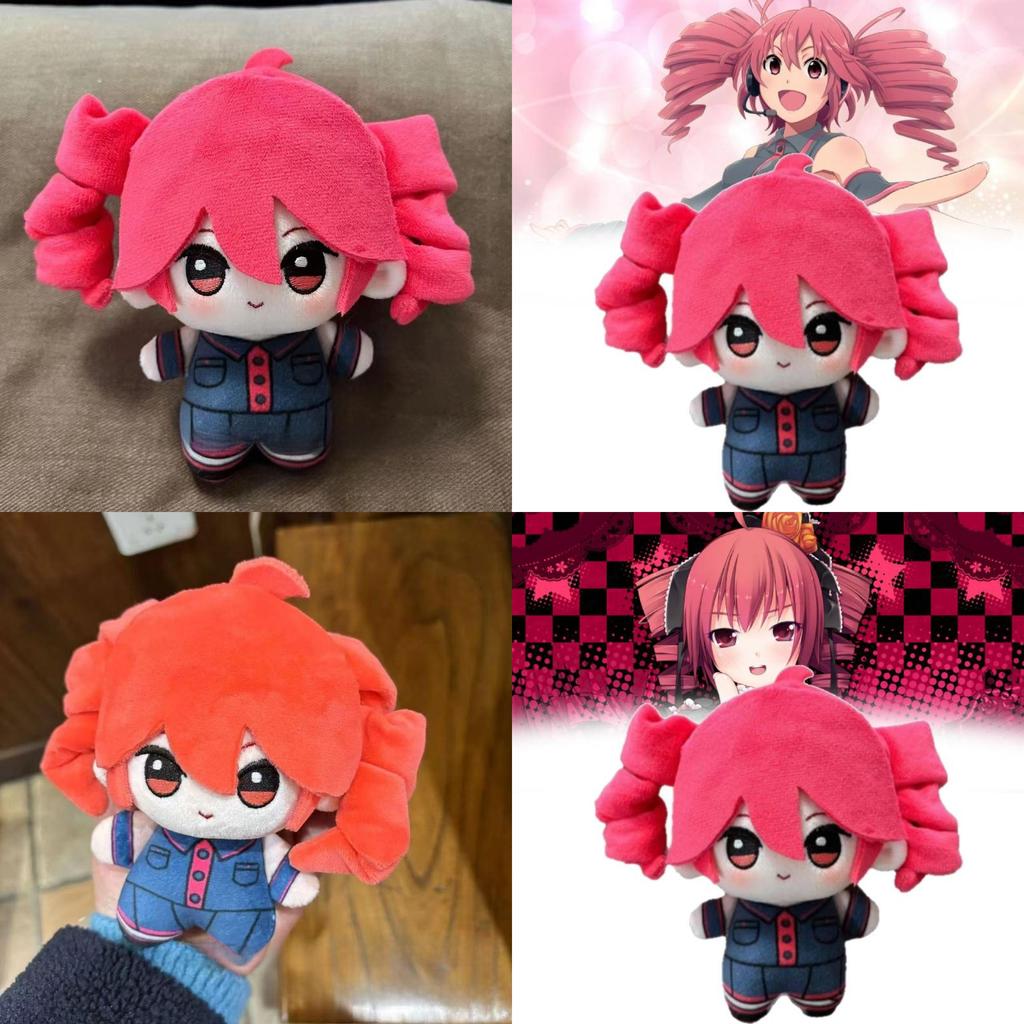 Kasane Teto Anime Plush Doll 10cm Cute Hanging Toy For Teens And Adults