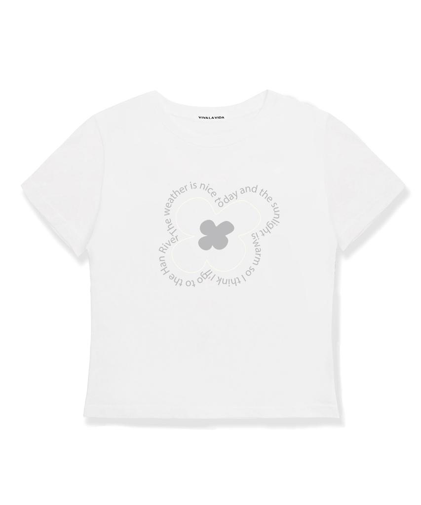 Bibalabida Shine Crop Short Sleeve T-Shirt