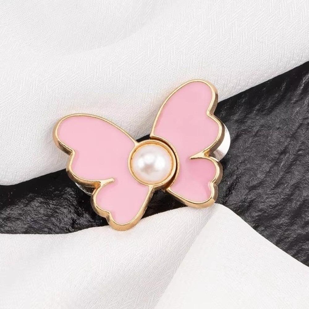 Adjustable Waist Buckle Butterfly Shape Pants Pins Waist Fastening Pins  Scarf Fastening