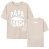 Cotton Summer Tees PAPA ROACH Heavy Mental Band Tshirts Graphic Clothing for Women Short Sleeve Unisex Streetwear O-neck Female Top
