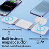 50w 3 in 1 Wireless Charger Magnetic Foldable Charging Station Travel Charger for iphone Samsung Fast charging Wireless Charger
