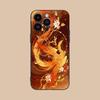 Luxus Phönix Handyhülle für iPhone 17 16 15 14 13 12 11 X XR XS 8 7 Air Pro Max Plus Mini Bunte Hülle Hübsch