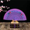 Double-Sided Easy-To-Open Folding Fan, Group Cheongsam Retro Fan, Catwalk Dance, Bright Red Model Dance Fan, Chinese Style