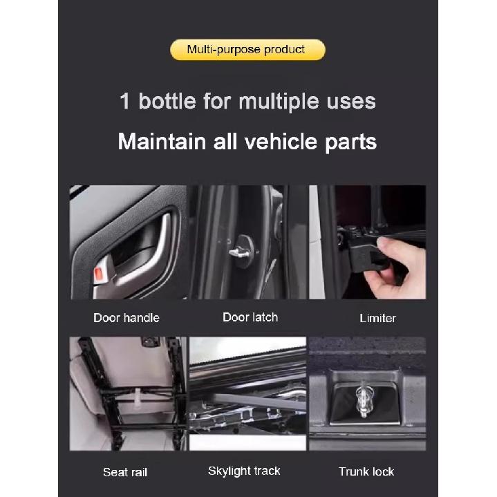 High-quality Synthetic Grease for Car Care Auto Grease Car Sunroof Track White Synthetic Grease Lubricating Oil Door Abnormal