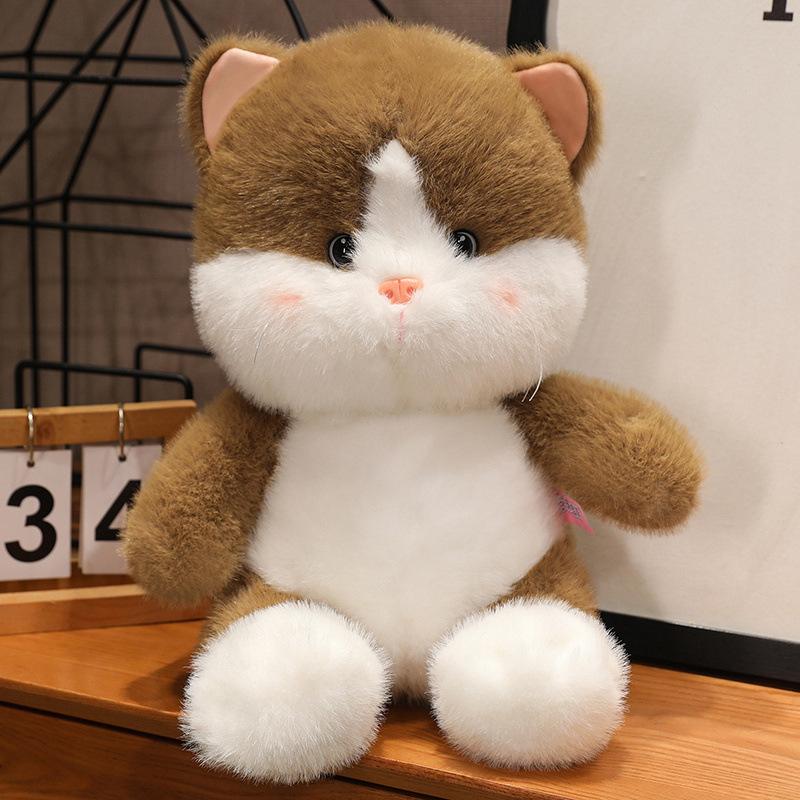 Cute Peach Cat Ugly Cute Kitten Grab Machine Doll Doll Plush Toys Children's Birthday Gift