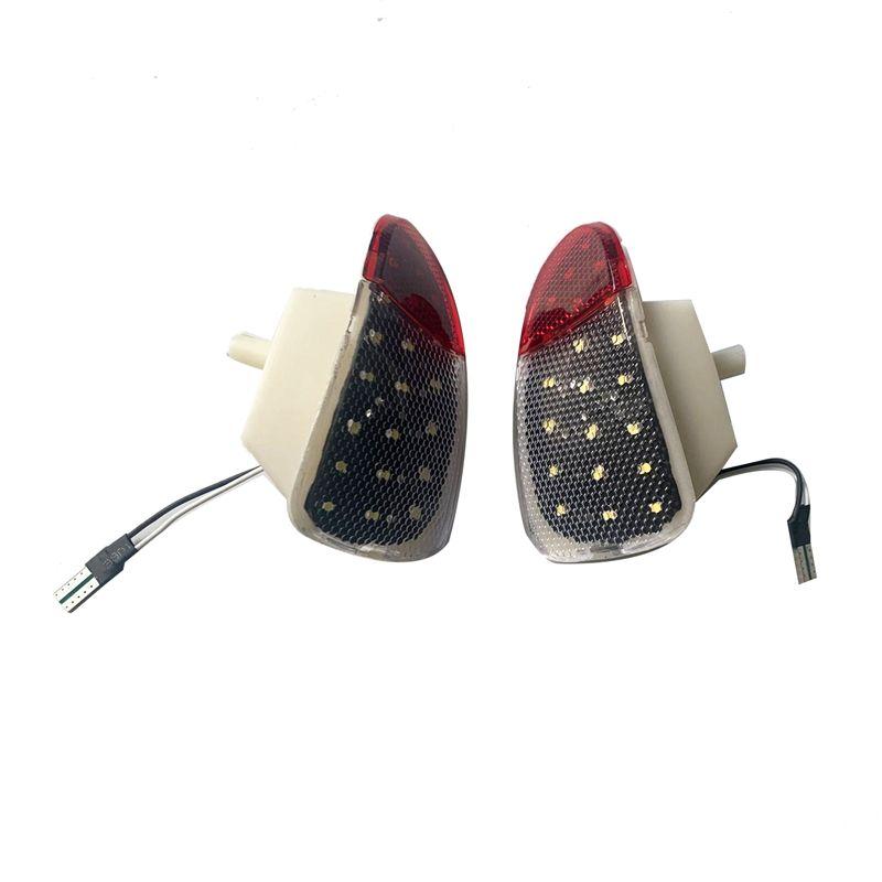 F65Z13B724AA For Ford F150 1997-2003 F250 1997-1999 Car Front Door Panel Interior LED Light Lamp Housing Reflectors Trim как