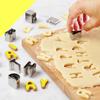 26pcs DIY Cake Cutter Alphabet Letters Shape Mould Fondant Cookie Biscuit Mold