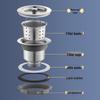TLXT Kitchen Double Sink Drain Pipe Kit