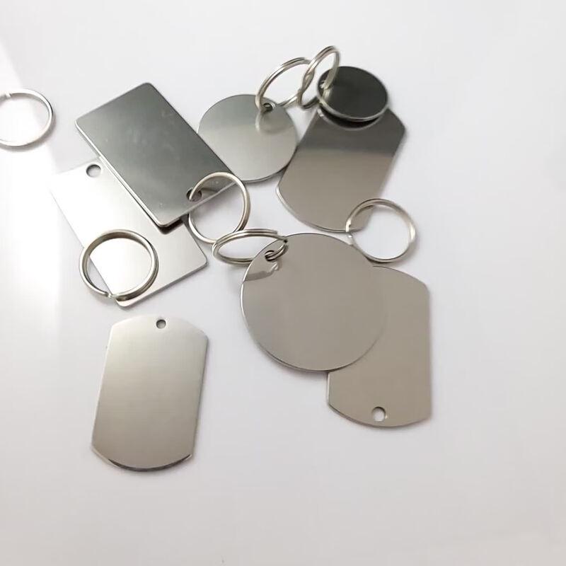 Stainless Steel Numbered Key Tags (100-Pack)