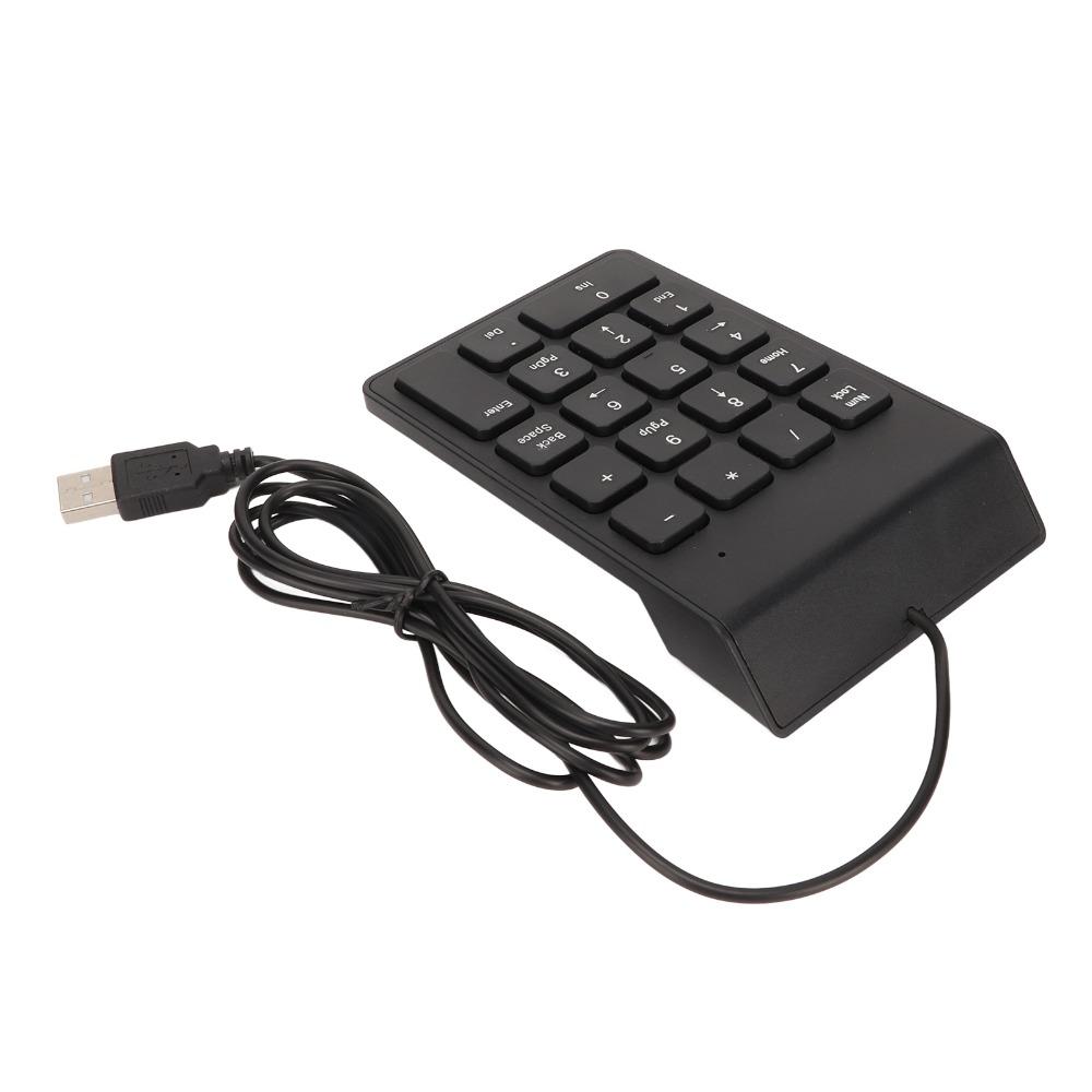 1PCS/2PCS 18 Keys USB Numeric Keypad Easy Installation Mechanical Number Pad Office
