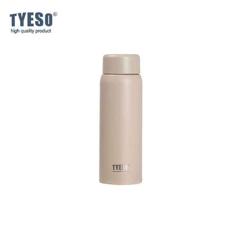Tyeso 200ml Cute Thermoses Compact Slim Design High Aesthetic Appeal Perfect for Hydration Pocket Insulated Water Bottle Vacuum