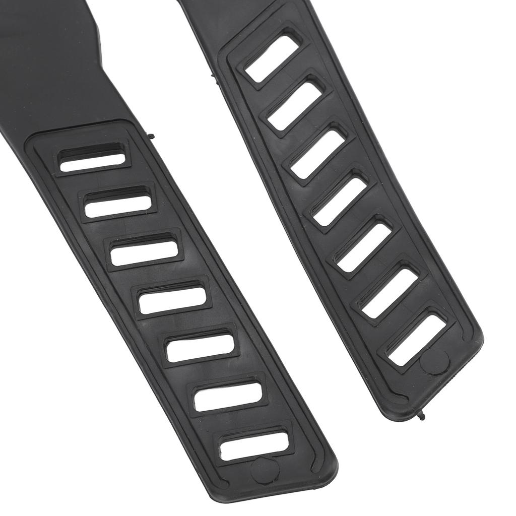 2 Paar Heimtrainer-Pedalriemen Verstellbare Universal-Pedalriemen Passen auf die meisten Fahrradpedale Heimtrainer Fahrrad für Heim-Fitnessstudio