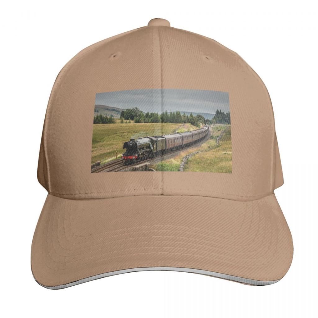 The Flying ScotsUnisex On the Settle To Carlisle Railway Baseball Cap Golf Hat New In Hat Trucker Cap Unisex Womens