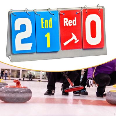 Tabletop Scoreboard Flip for Team Games Training