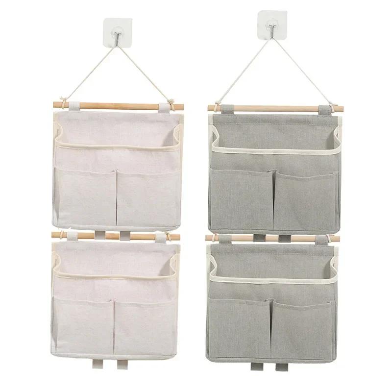 Wall Door Hanging Storage Bag Bedhead Waterproof Underwear Organizer Sundries Storage Pouches Closet Storage Bag Home Organizer