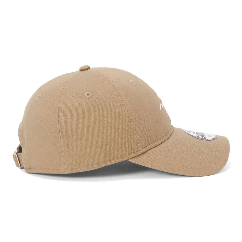 New Era Cap 9Twenty Long Visor Handwritten Logo Khaki Non-Washed M/L
