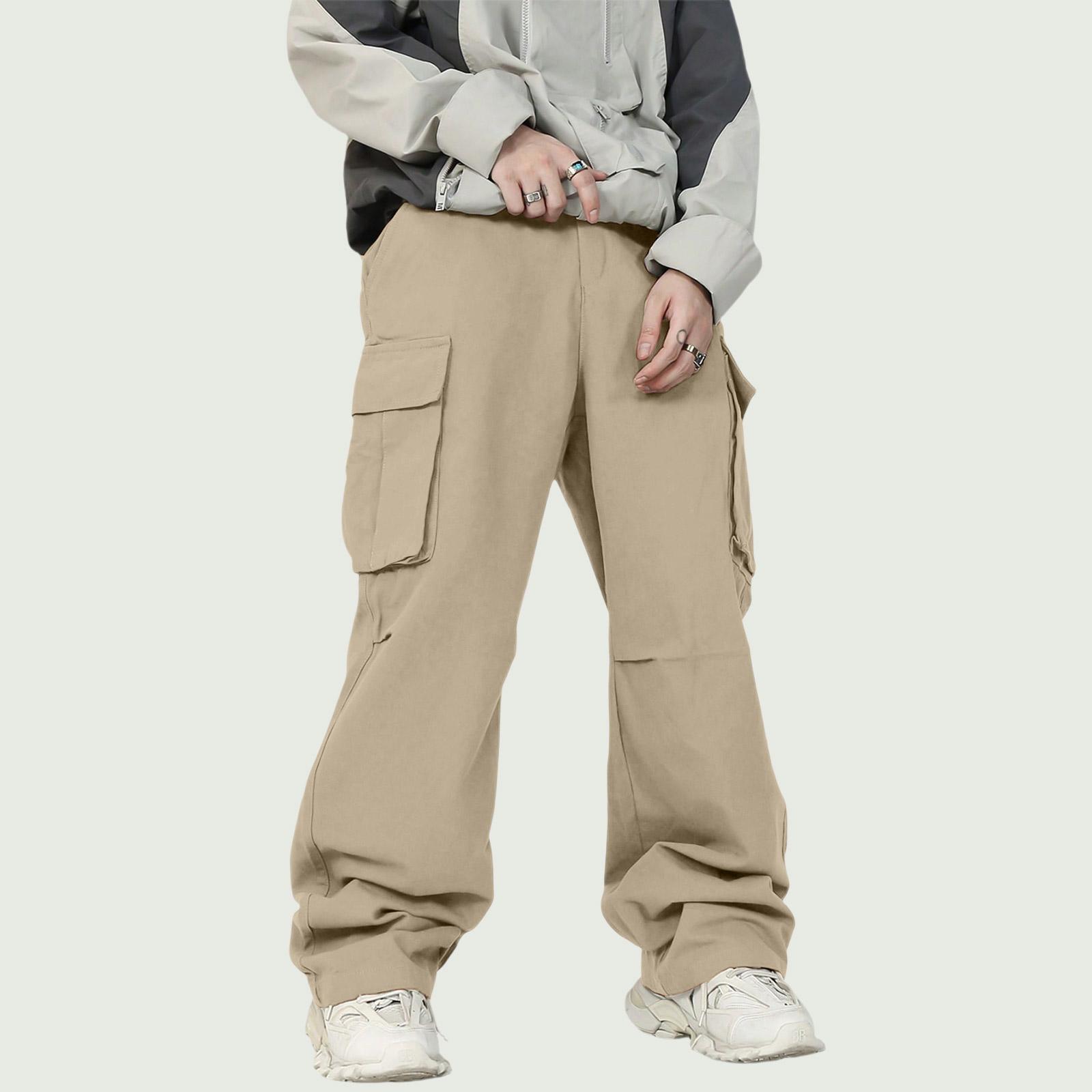 

Повседневные спортивные брюки, мужские свободные леггинсы с длинными вставками, тренировочные брюки для бега и фитнеса XXL хаки