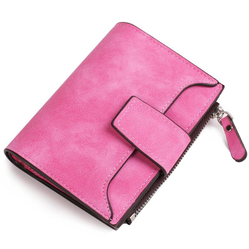 Women's slim wallet with coin pocket Clearance