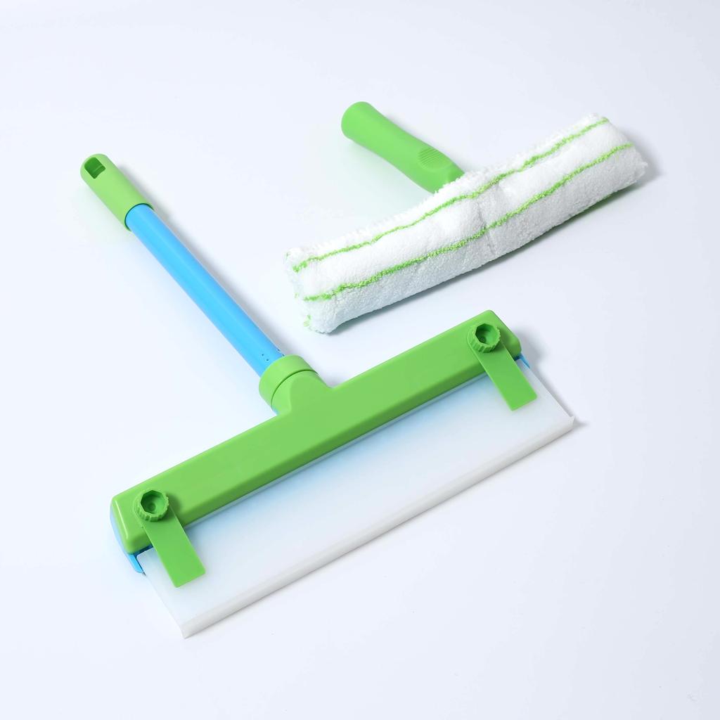 Escobilla de goma de silicona para limpiar cristales de ventanas con mopa de microfibra