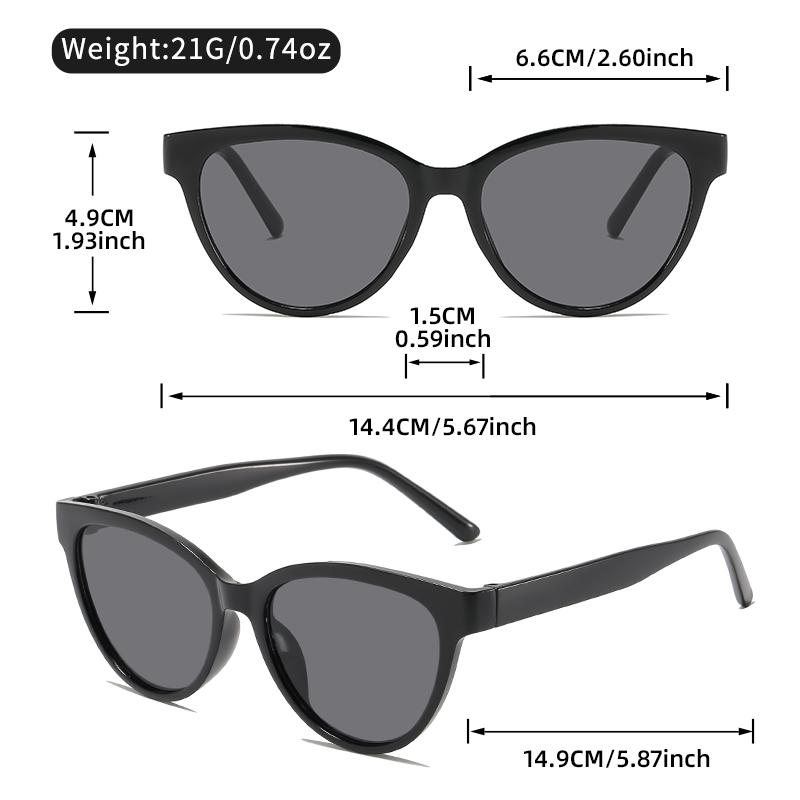 The new classic small-framed cat sunglasses with gradient color frames are perfect for daily party sunglasses